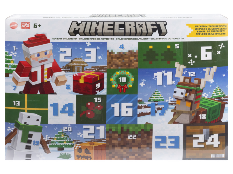 Mattel Minecraft Adventní kalendář 2024