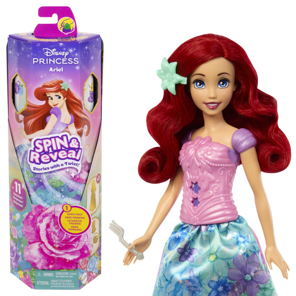 Disney Princess Spin and Reveal princezna zahradní party - Ariel