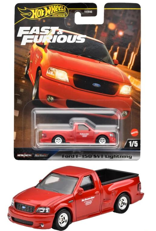 Mattel hw premium fast & furious ford f-150 svt lightning 1/5