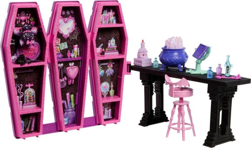 Mattel monster high tajná místnost s elixíry, jbf15