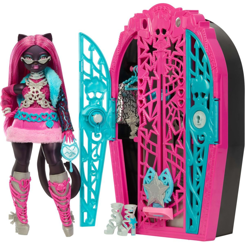 Monster High Skulltimate Secrets Hauntlywood Mysteries panenka - catty