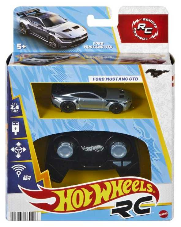 Mattel hot wheels rc ford mustang gtd 1:64, jbh04