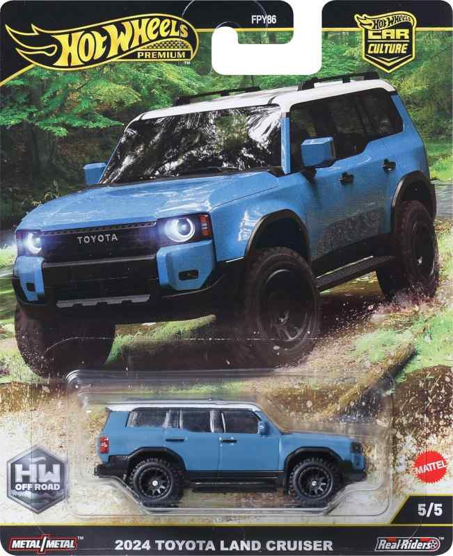 Mattel hot wheels® off road car culture - 2024 toyota land cruiser, jbk52