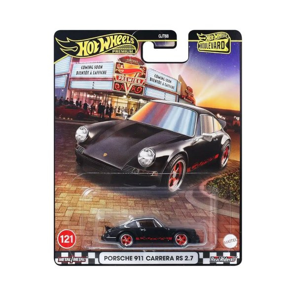 Hot Wheels 1:64 Premium Porsche 911 Carrera 2 RS2.7