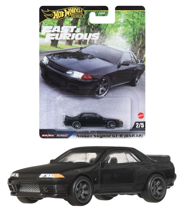 Mattel hw premium fast & furious nissan skyline gt-r 2/5