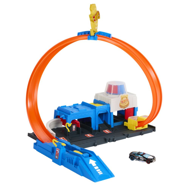 Hot Wheels City Super policejní stanice