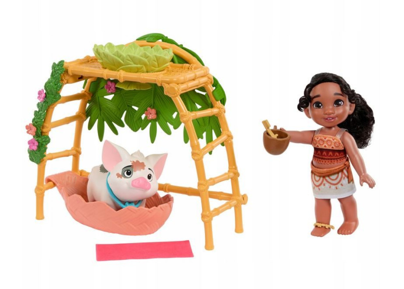 Mattel vaiana panenka vaiana a zábavné koupání, jbt59