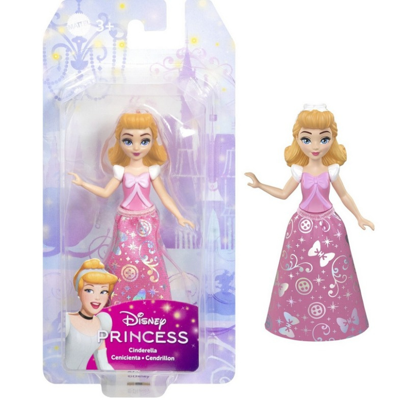 Mattel disney princess malá panenka popelka, jbx45