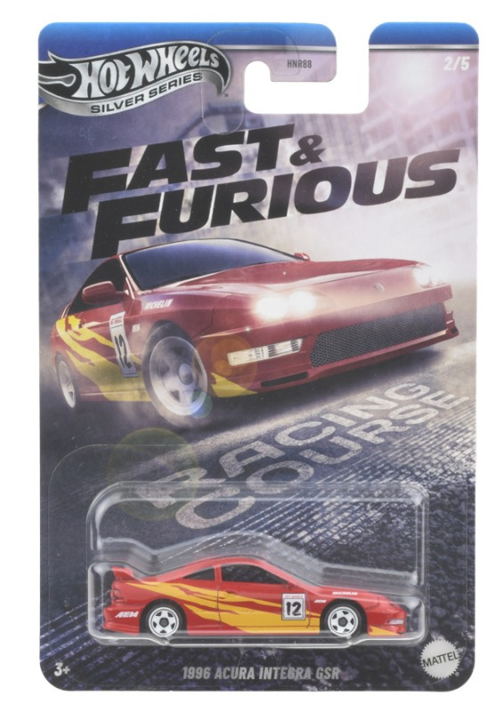 Mattel hw fast & furious 1996 acura integra gsr 2/5