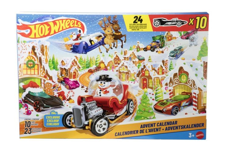 Hot Wheels Adventní kalendář 2025