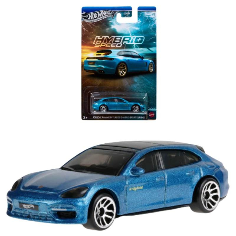 Mattel hot wheels® hybrid speed porshe panamera turbo s e-hybrid sport turismo 4/5