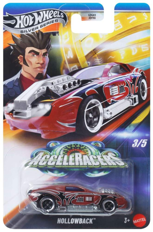 Mattel hot wheels® silver series acceleracers hollowback 3/5, jcb93