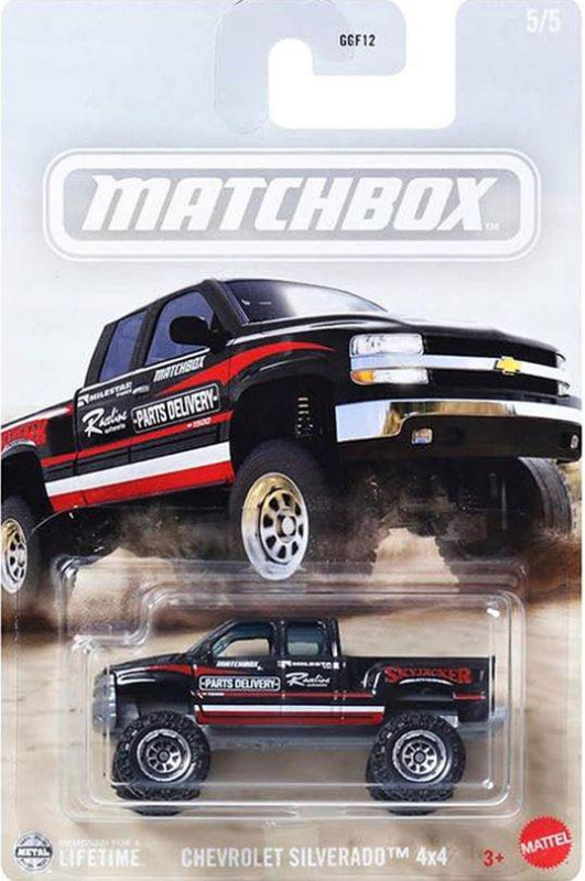 Mattel matchbox™ truck series - chevrolet silverado 4x4