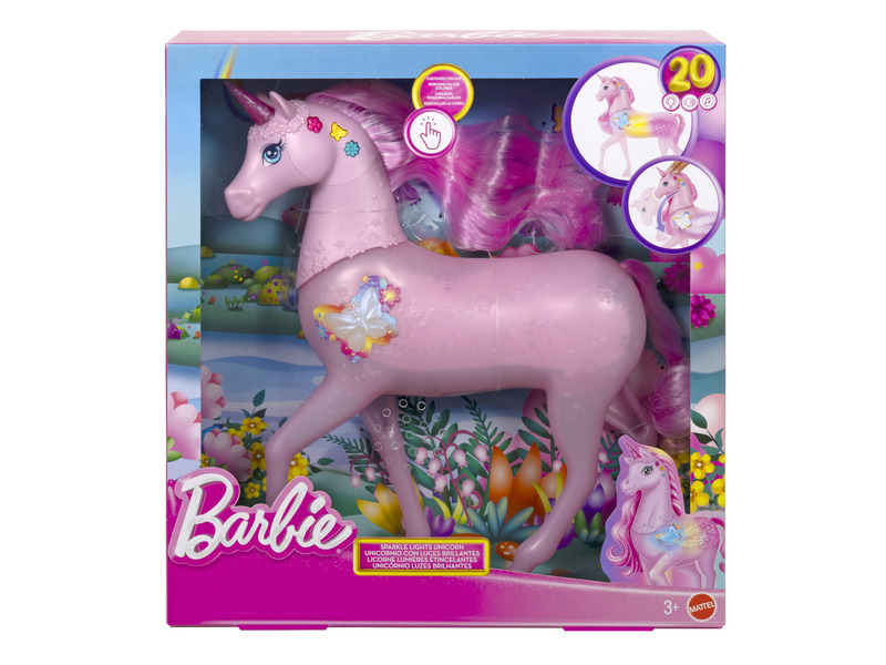 Barbie Kouzelný jednorožec se světly a zvuky