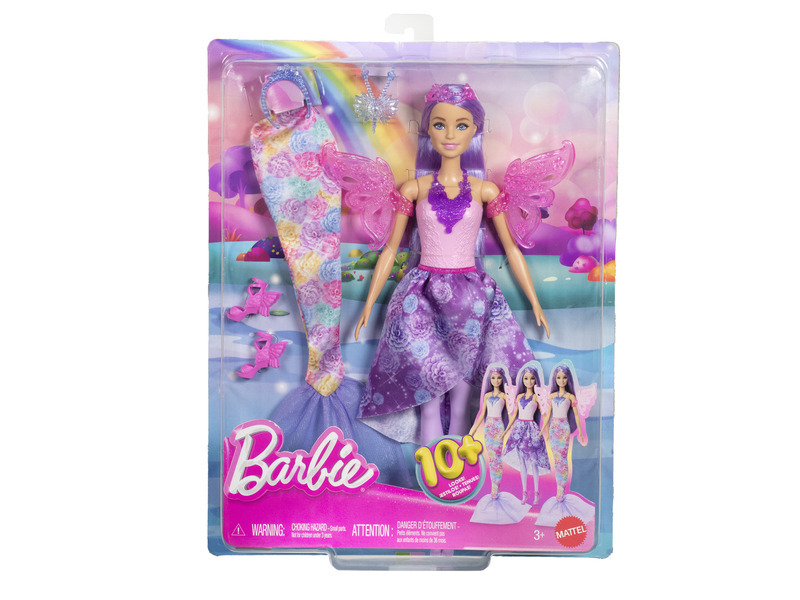 Mattel barbie panenka a pohádkové oblékání, jcp74