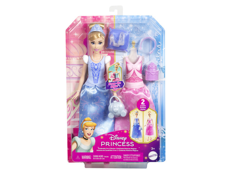 Mattel disney princess popelka a pohádkové oblékání, jcr95