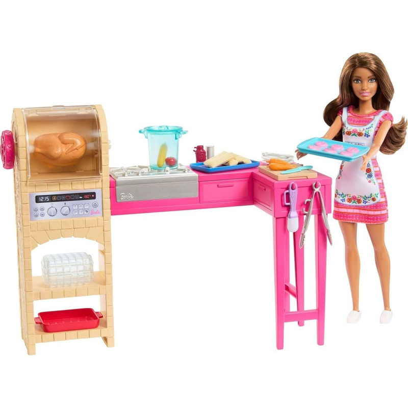 Barbie Panenka Teresa a kuchyňka herní set