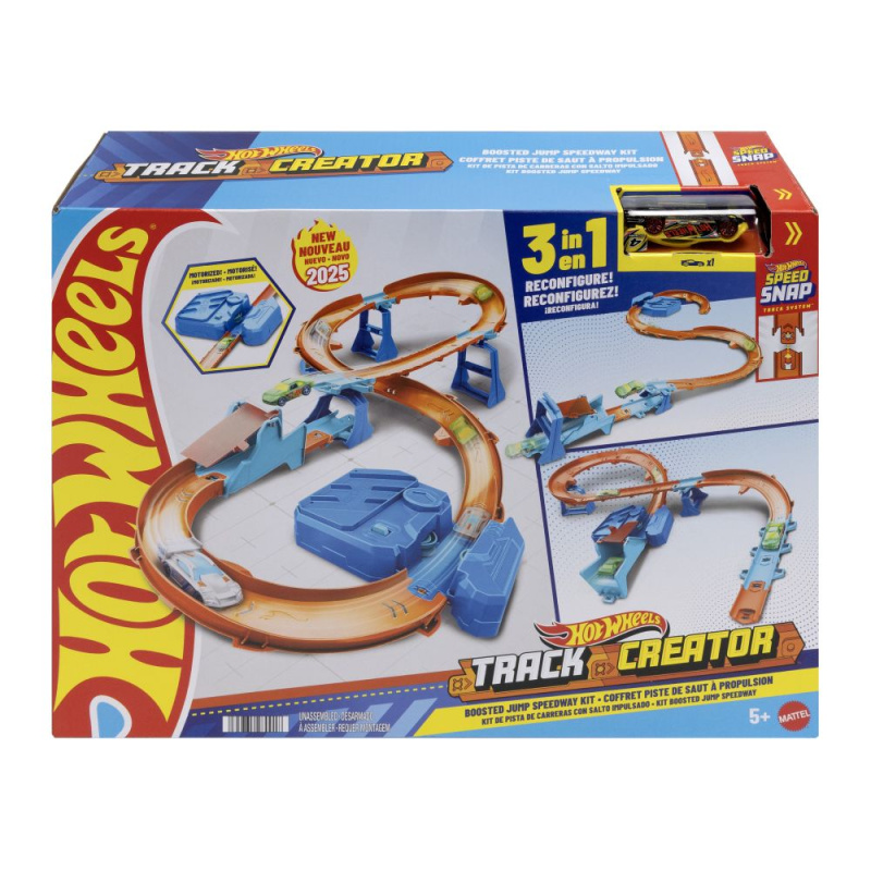 Hot Wheels Track Creator nabušená sada s boosterem