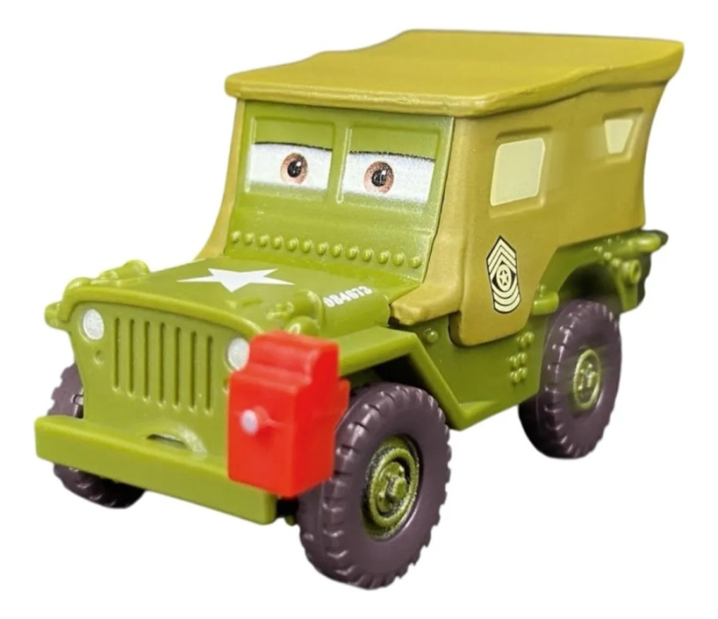 Mattel cars 3 autíčko pit crew sarge, jdl75
