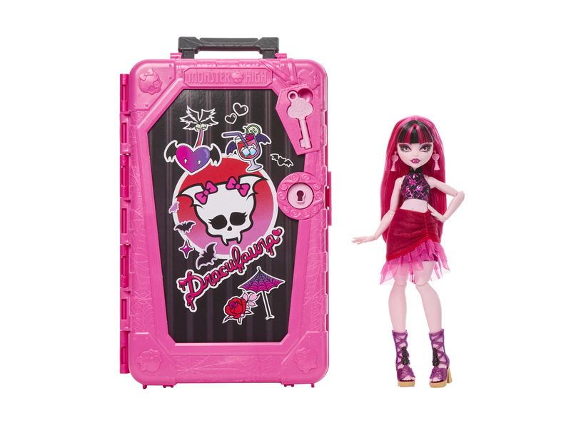 Mattel monster high skulltimate secrets destination panenka draculaura, jdr50