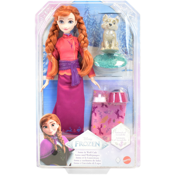 Disney Frozen panenka - Anna s polární liškou