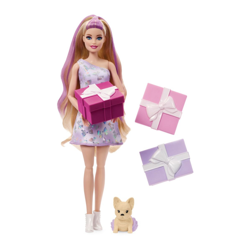 Barbie Party Reveal Barbie - fialová
