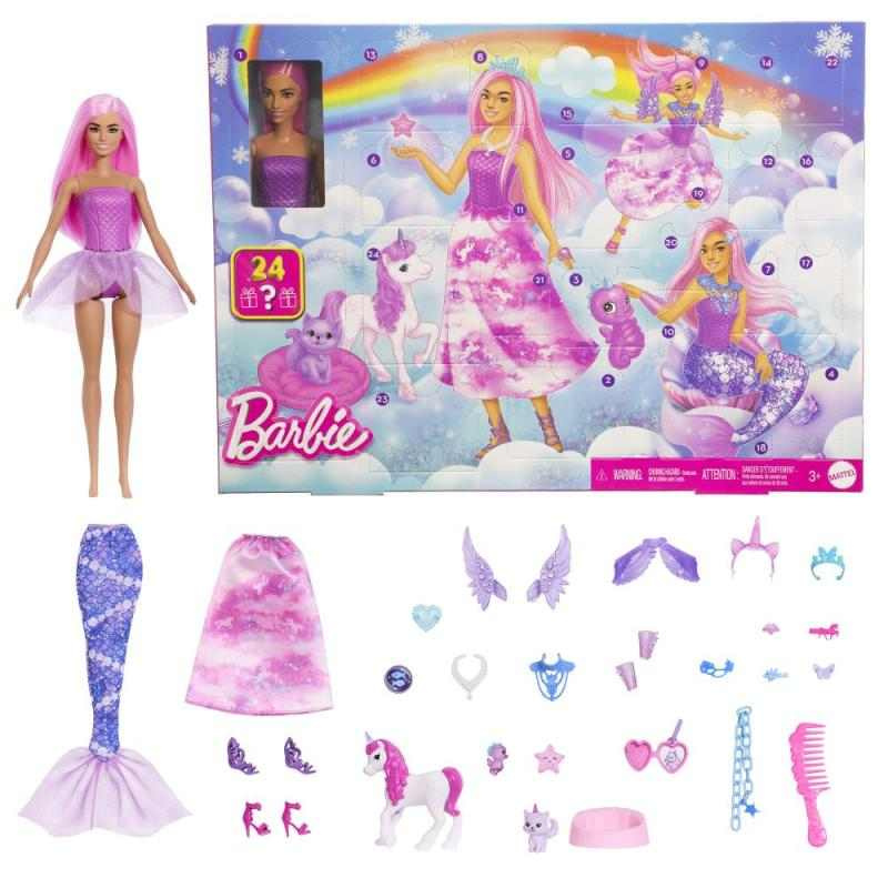 Barbie Pohádkový adventní kalendář 2025
