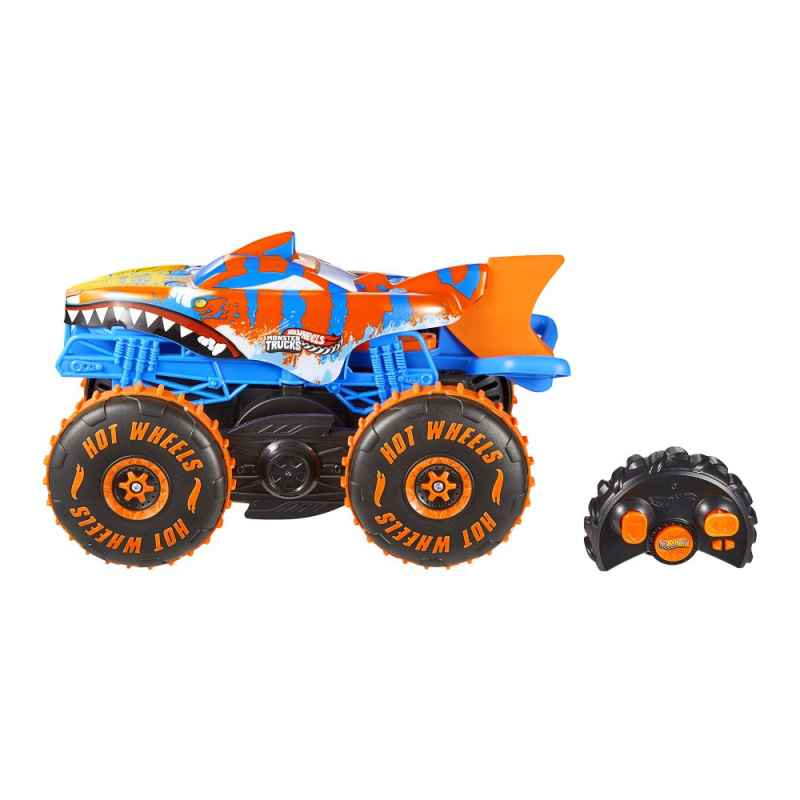 Hot Wheels RC Monster Trucks Lezec Tiger Shark