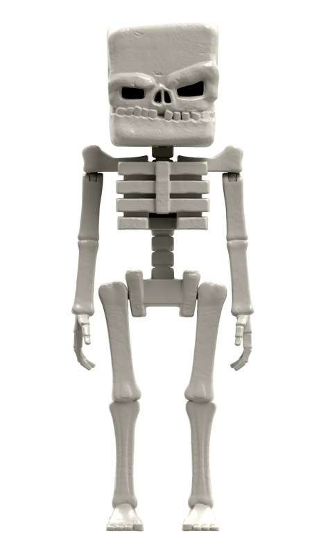 Mattel minecraft movie velká akční figurka skeleton 30 cm, jfr68