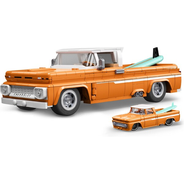 Mattel Brick Shop Hot Wheels Elite series Custom 62 Chevy Pickup JFT20 Vícebarevná