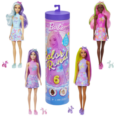 Mattel Barbie Color reveal Balónková zvířátka