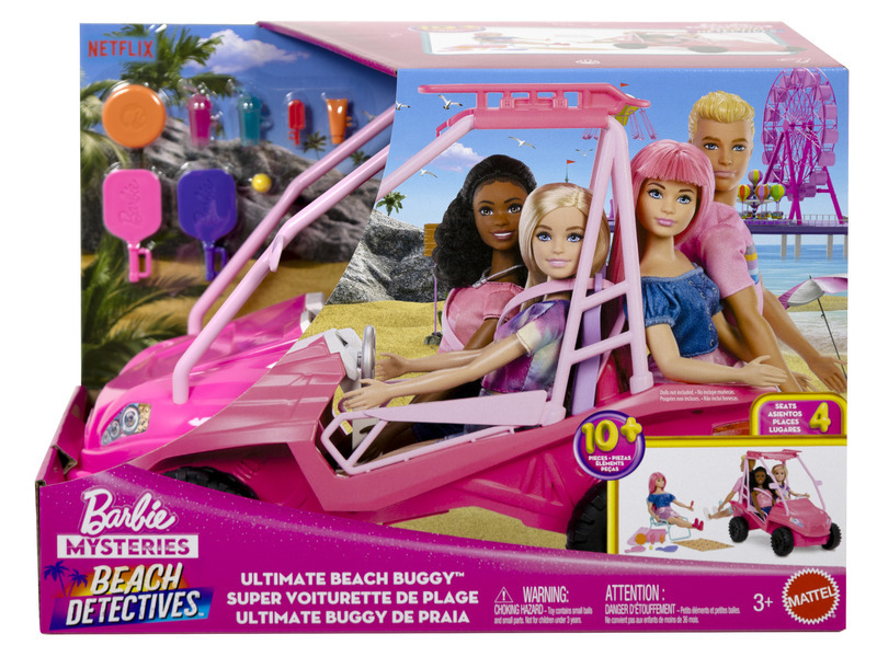 Barbie záhady: plážoví detektivové plážový vozík