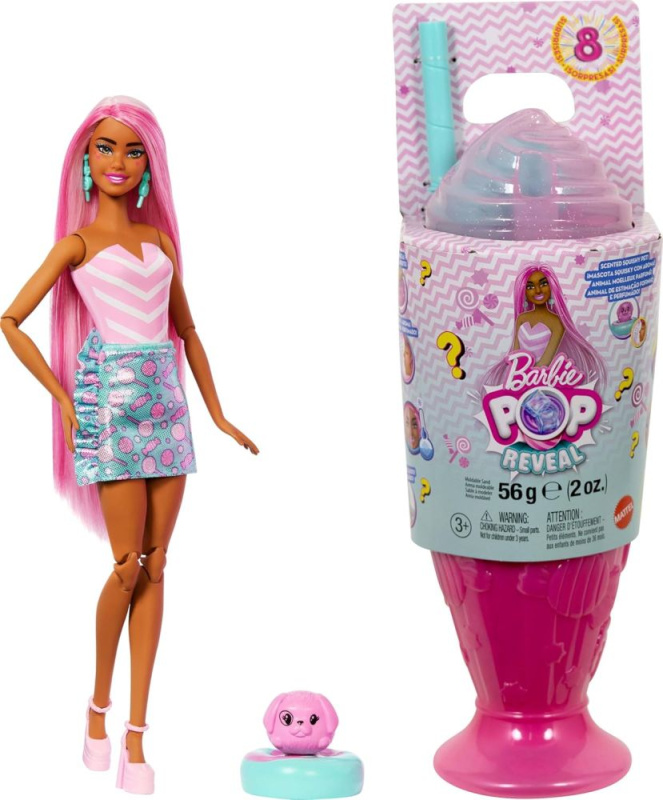 Barbie Pop Reveal odměny  - růžová