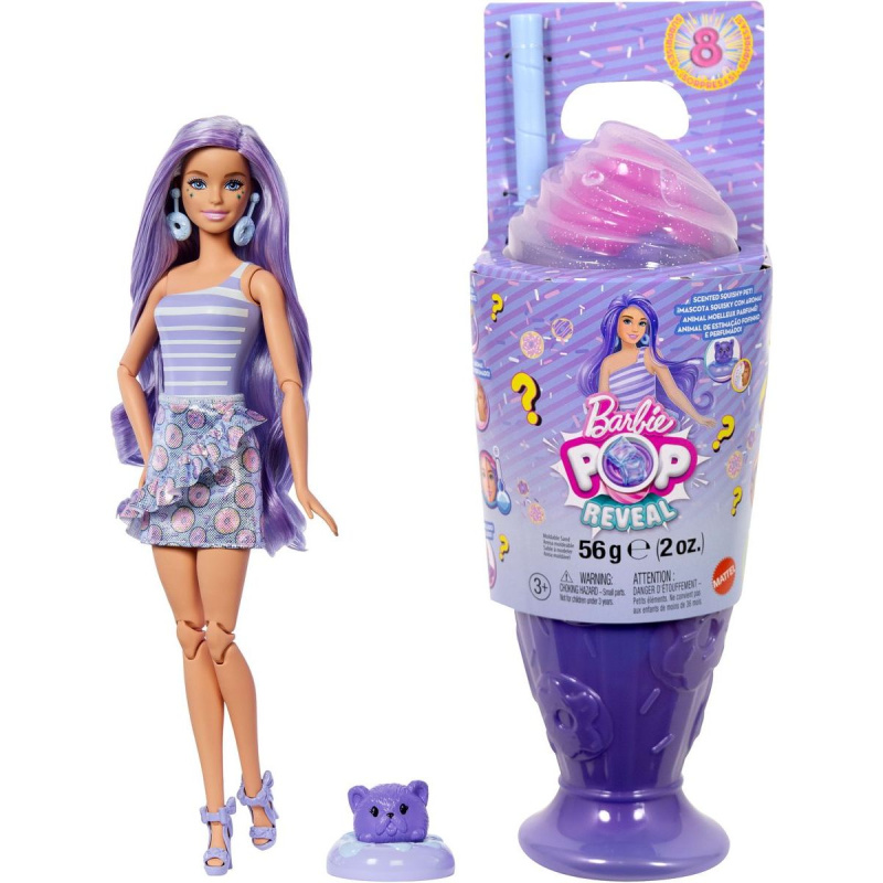 Barbie pop reveal odměny - fialová
