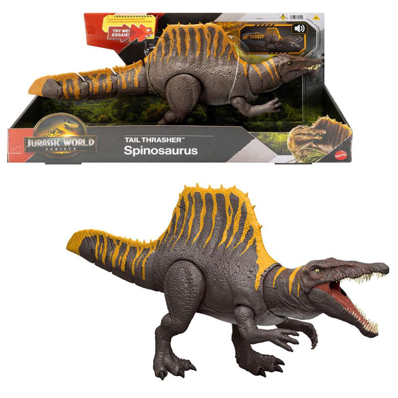 Mattel Jurassic World Spinosaurus se zvuky