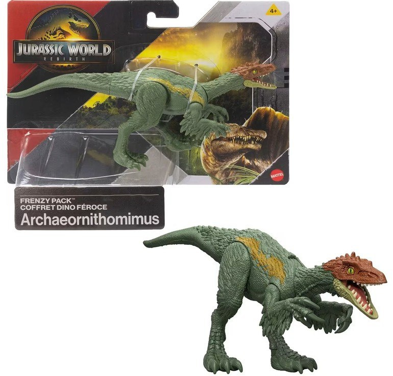 Mattel jurský svět: nebezpečný dinosaurus archaeornithomimus, jgb76