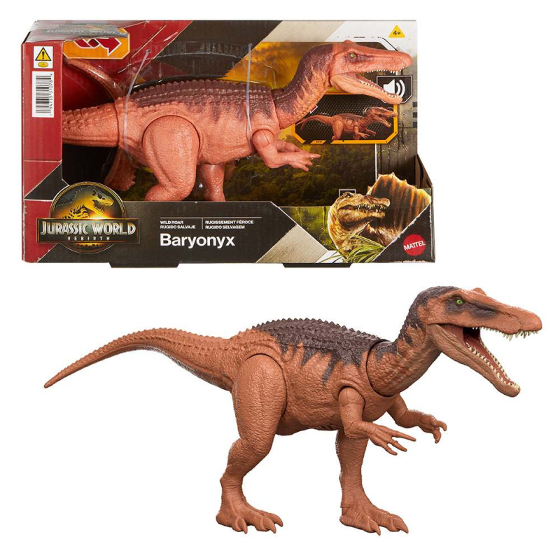 Mattel jurský svět: dinosaurus s divokým řevem baryonyx, jgc79