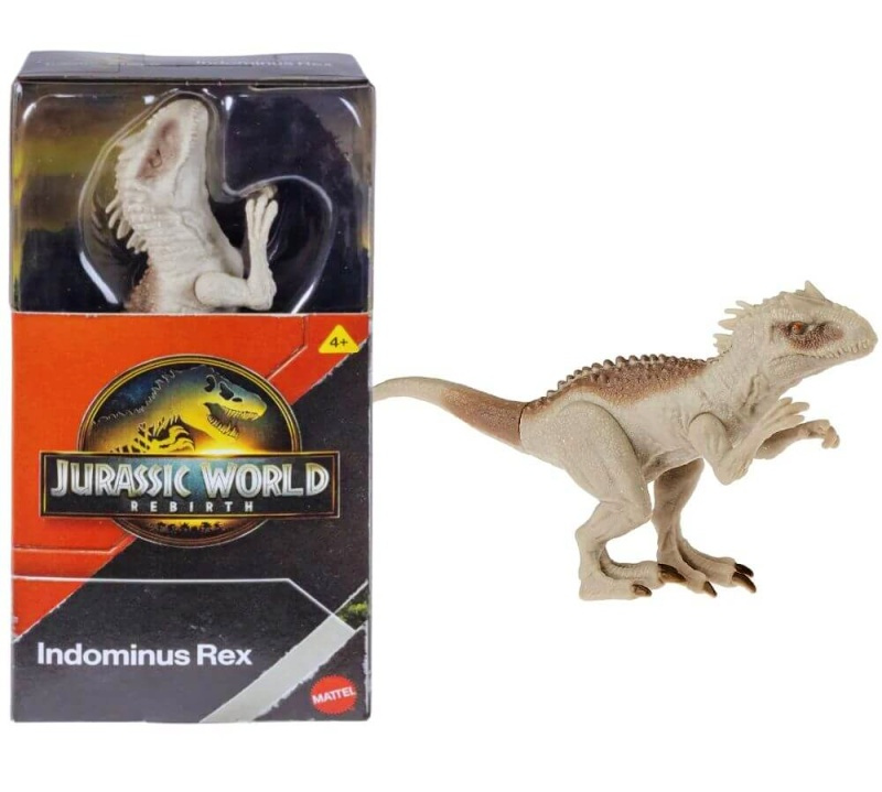 Mattel jurassic world rebirth 15cm indominus rex, jgg20