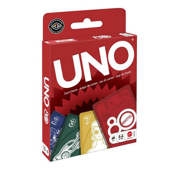 Uno 80. výročí Mattel
