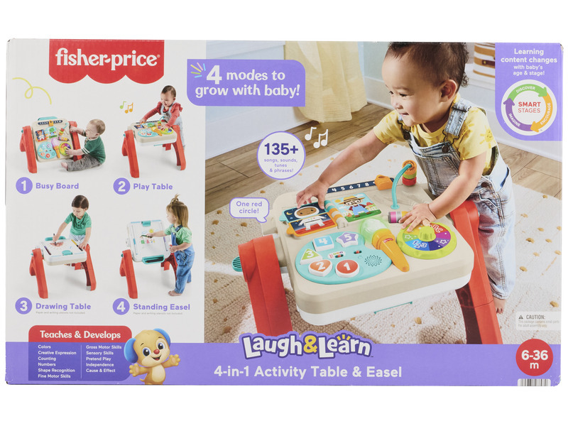 Fisher Price Hrací stoleček a stojan 4 v 1