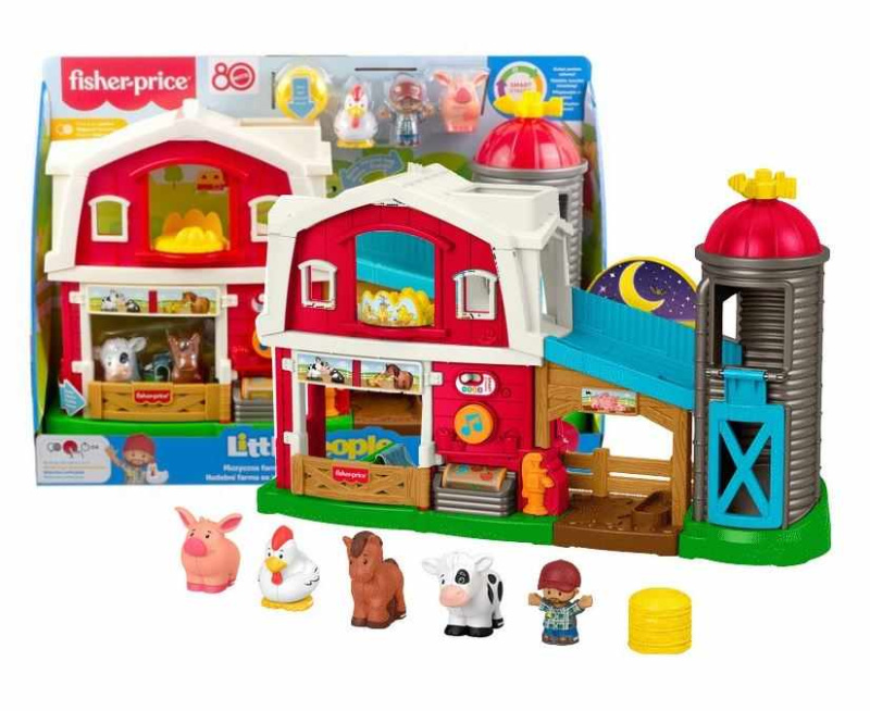 Mattel fisher-price little people hudební farma se zvířátky, jgx10