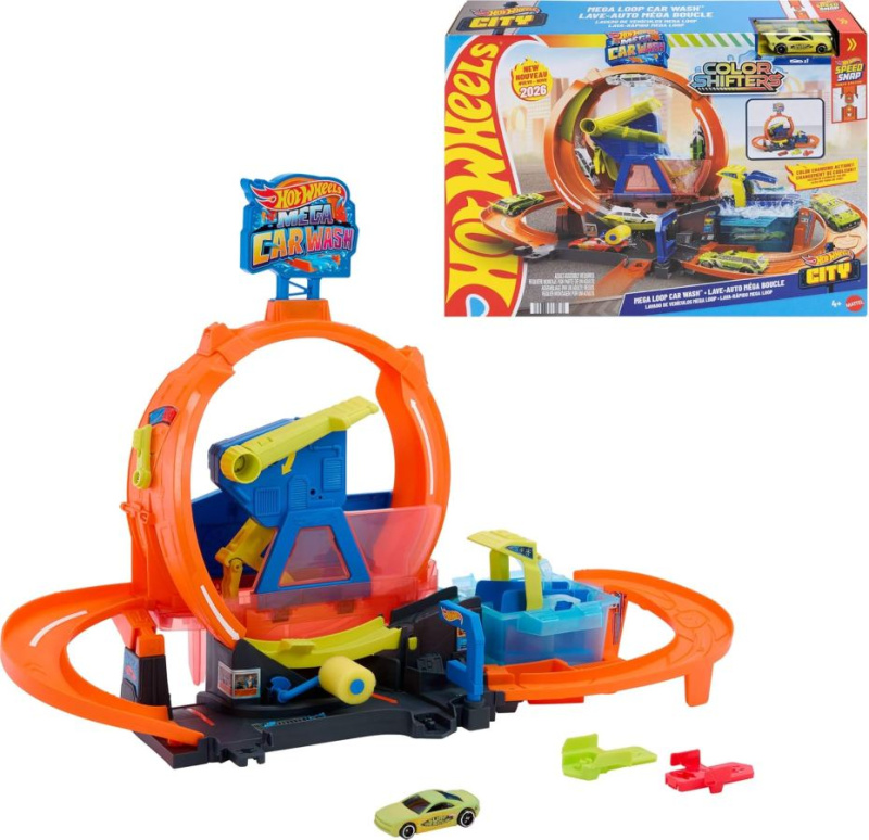 Mattel Hot Wheels City Mega  myčka