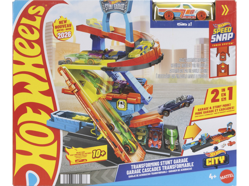 Mattel hot wheels  city garáž stunt garage, jhl94