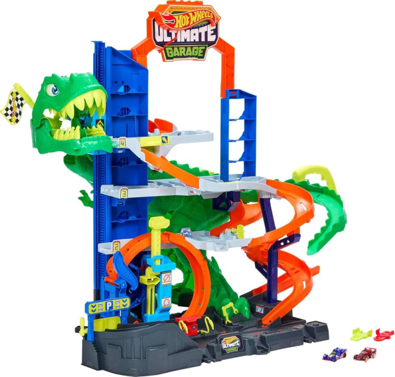 Mattel Hot Wheels Ultimate T-REX Garage