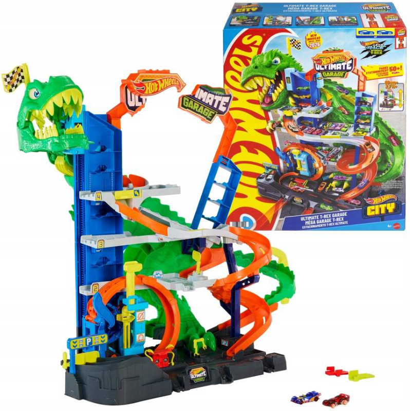 Mattel Hot Wheels Ultimate T-REX Garage