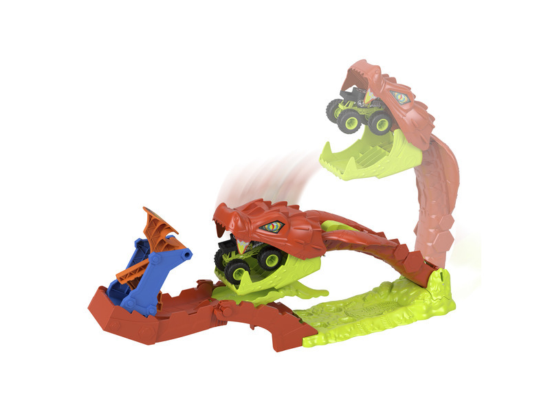 Mattel Hot Wheels Monster Trucks Snake Slam Takedown JJN44