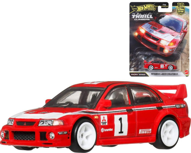 Mattel hw premium car culture mitsubishi lancer evolutiuon vi