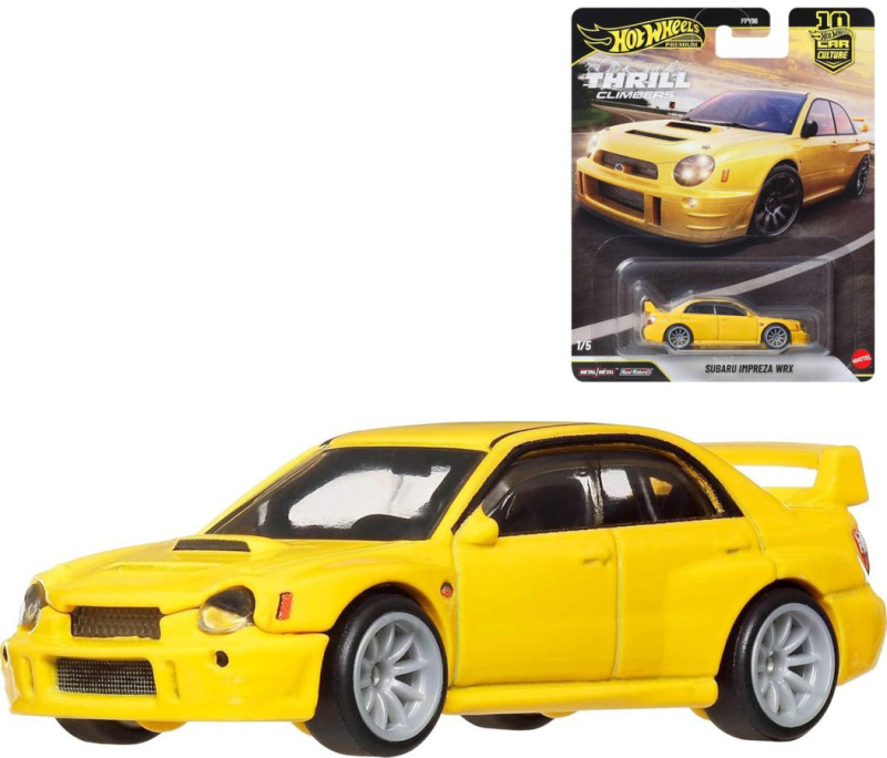 Mattel hw premium car culture subaru impreza wrx