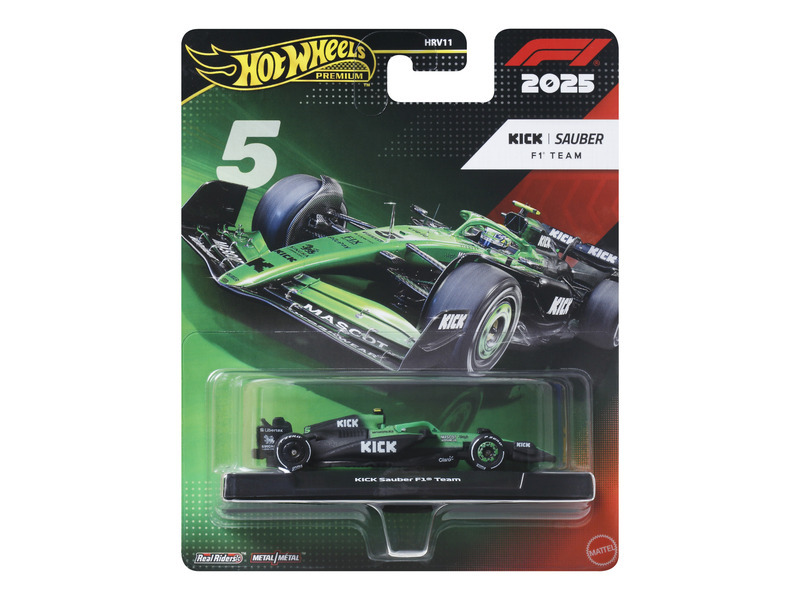 Hot Wheels F1 autíčko - Gabriel Bortolet - Sauber