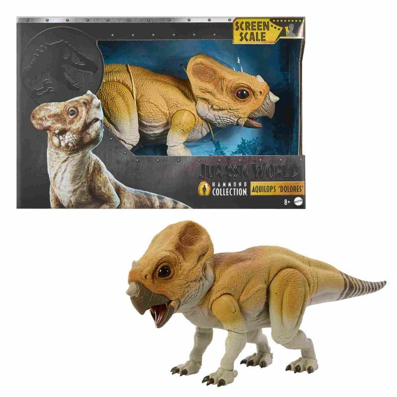 Mattel jurassic world hammond aquilops, jkg90